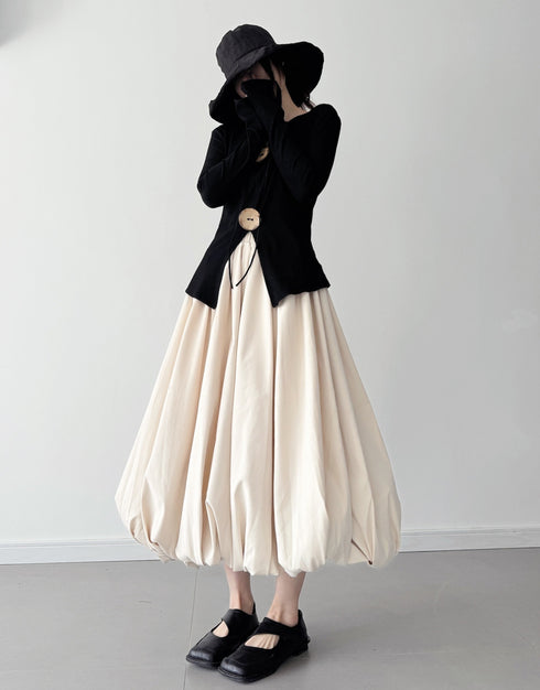 Balloon Structure Skirt